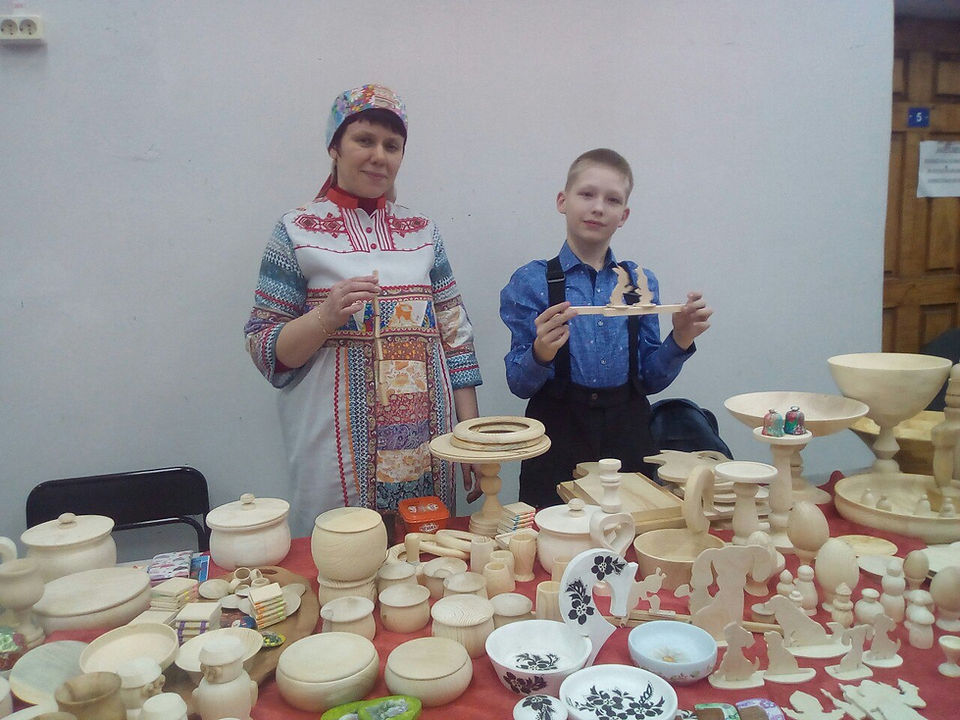 Выставка - ярмарка народных промыслов 'Рождественские встречи'